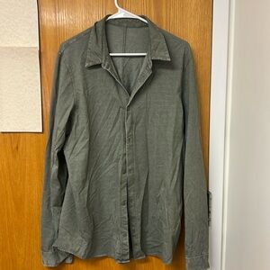 Lululemon New Venture Button Down Men’s Shirt